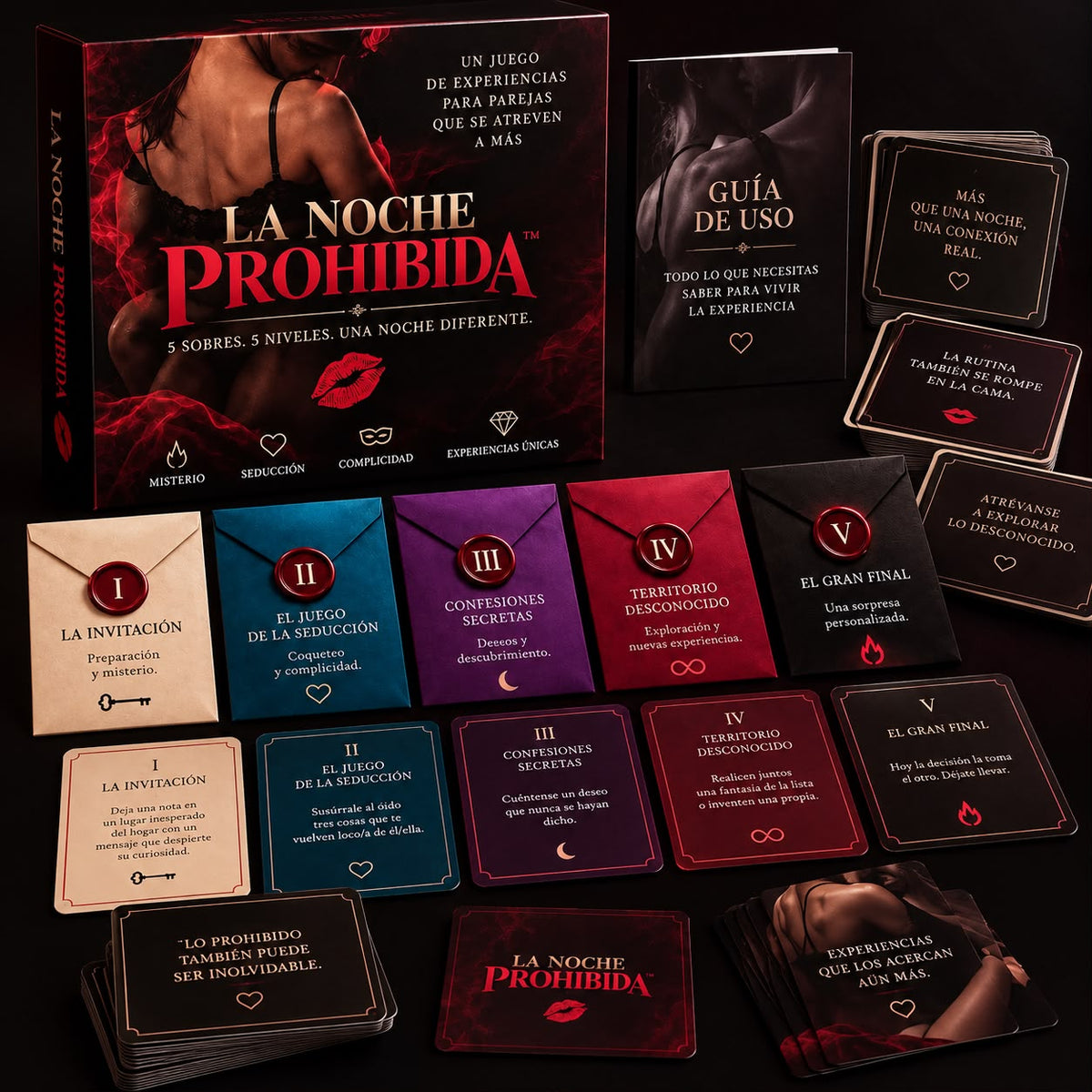 3x1 - El Juego del Placer + La Noche Prohibida + Casos sin Resolver de regalo🔥