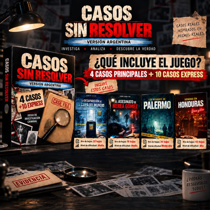 3x1 - El Juego del Placer + La Noche Prohibida + Casos sin Resolver de regalo🔥